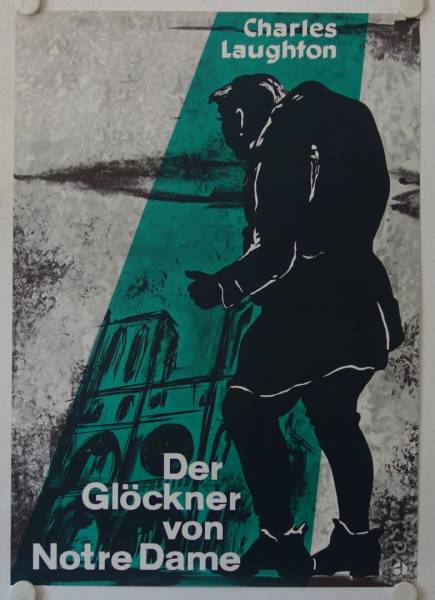 Der Glöckner von Notre Dame originales deutsches Filmplakat (R70s)